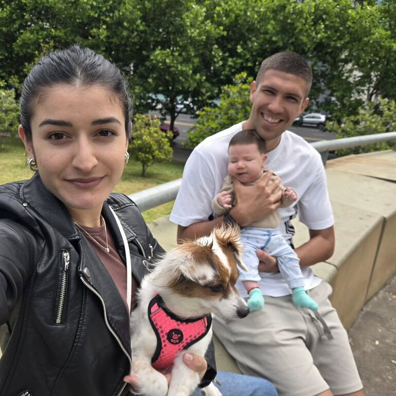 Celeste Villalba y Ronaldo Dejesús tienen su hogar en Buenos Aires, Argentina. (Instagram/Ronaldo Dejesús)