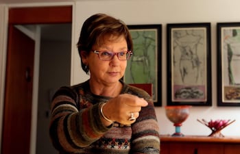 Imagen de la escritora colombiana Piedad Bonnet de 2018. La misma se adjudicó hoy el Premio Internacional Federico García Lorca. EFE/ Mauricio Dueñas Castañeda
