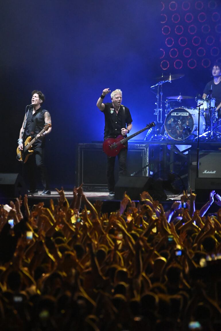 The Offspring subió al escenario del festival Asunciónico 2024.