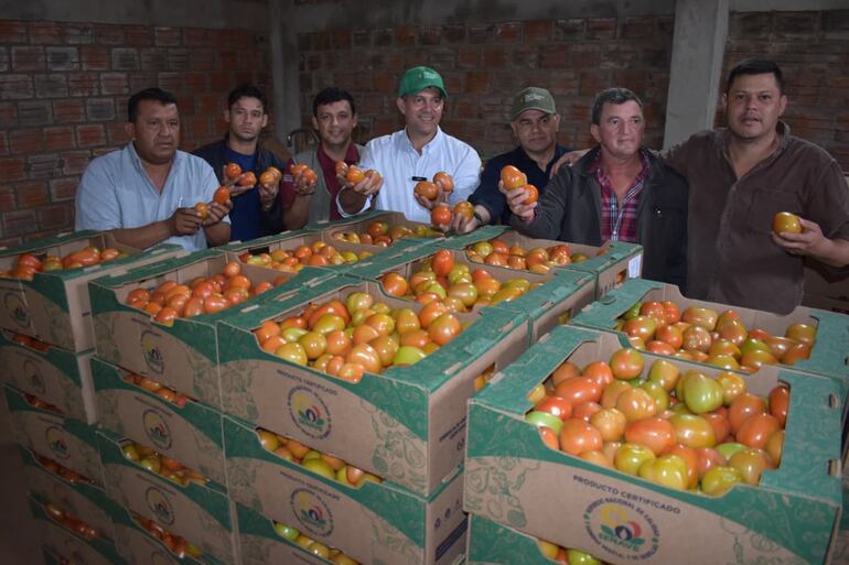 Exportación de tomate