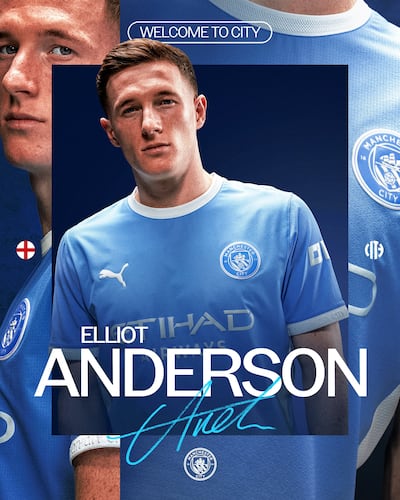 Elliot Anderson, nueva incorporación del Manchester City.