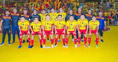 Selección de Horqueta, uno de los clasificados a través del repechaje del 54° Campeonato Nacional de Fútbol de Salón.