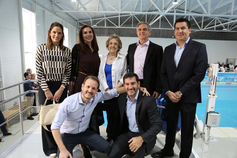 La Fundación Teletón inauguró su nuevo espacio de hidroterapia en el Centro de Rehabilitación Integral de Asunción.