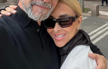 ¡Siempre enamorados! Marco Antonio y Cristy Solís.