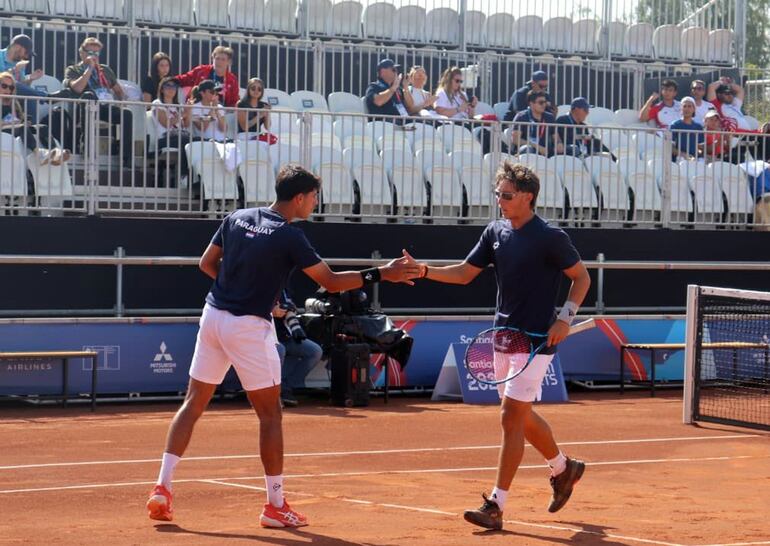 Dani Vallejo y Martín Vergara derrotaron a los argentinos.