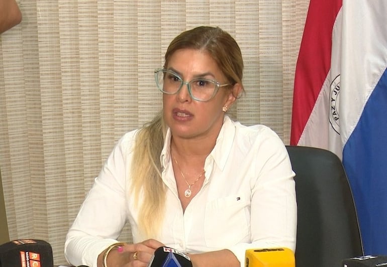 Susana Medina, directora de Licencias de la Agencia Nacional de Tránsito y Seguridad Vial (ANTSV).