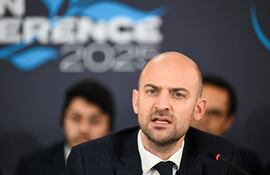 El ministro de Exteriores de Francia, Jean-Noel Barrot.