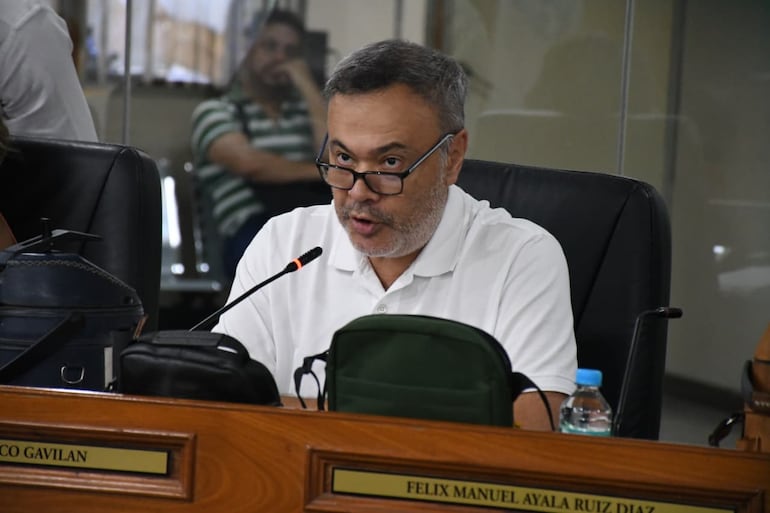 Humberto Blasco (PLRA), concejal de Asunción.