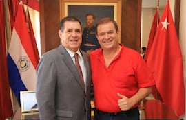 Horacio Cartes y Guido González.