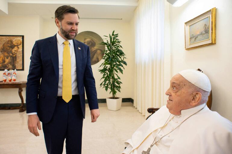 El día antes de morir, el papa Francisco recibió al vicepresidente de Estados Unidos, JD Vance, en el Vaticano. 