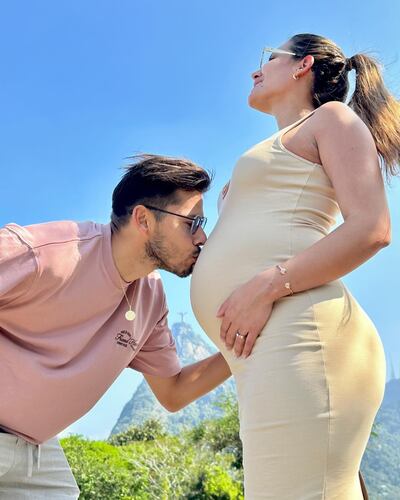 Óscar Romero y Jani González aguardan ansiosos y felices la llegada de Aitana Nicolle.