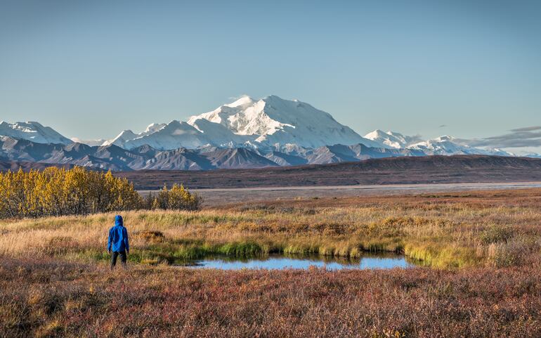 Parque Nacional Denali en Alaska.