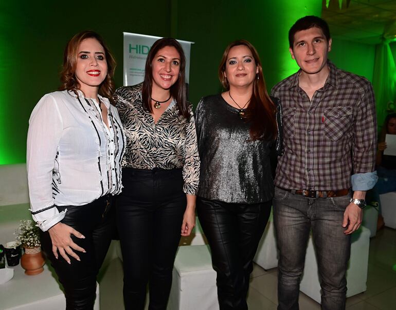 Mariana Morales, Mirtha Ramírez, Patricia Velázquez y Edgar Vera y Aragón.