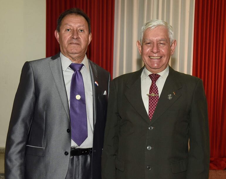 Enrique Sanabria y Santiago Brizuela.