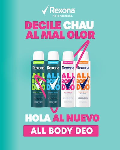 All Body Deo se incorpora de forma complementaria a la rutina diaria de cuidado personal.