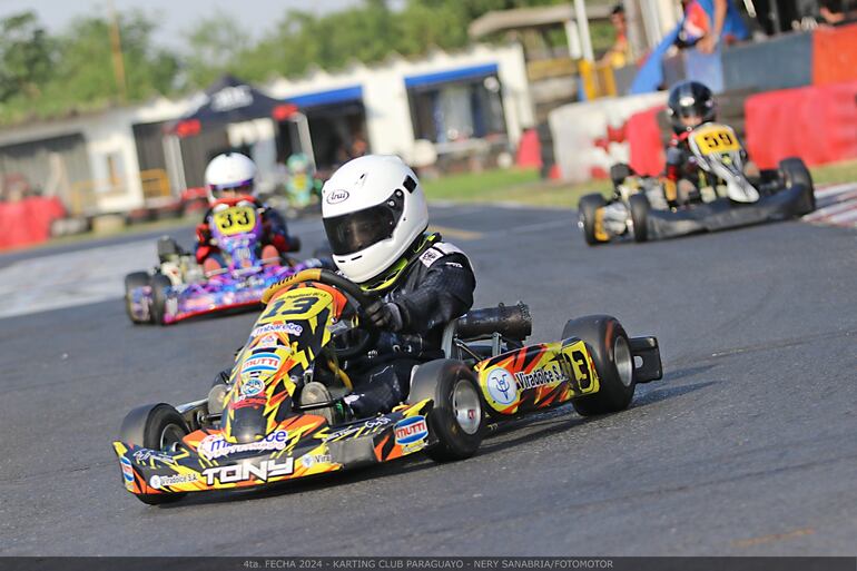 Tony Pugliesi se quedó con la victoria en la categoría Cadete.