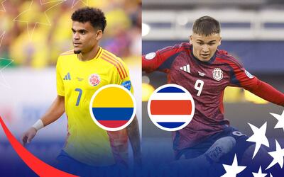 Colombia vs Costa Rica: segunda fecha del Grupo D de la Copa América 2024.