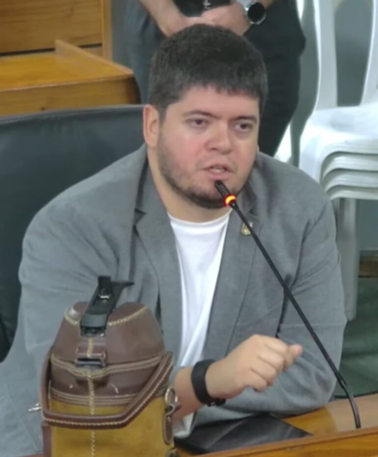 Juan Carlos Ozorio (ANR-HC), concejal de Asunción.