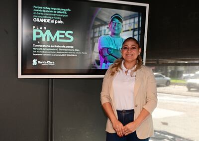 Rossana Martínez, jefa del Canal de Ventas Corporativas.