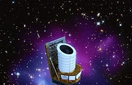 El telescopio europeo Euclid de la ESA comenzará su misión el sábado. (AFP)