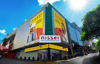 Casa central de Nissei en Ciudad del Este.