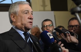 Antonio Tajani, ministro de Exteriores de Italia.