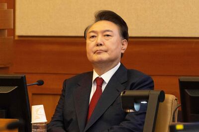 Yoon Suk-yeol, presidente destituido de Corea del Sur.