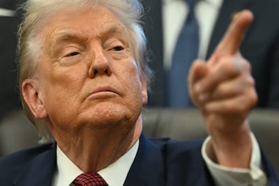 Donald Trump, presidente de Estados Unidos. 