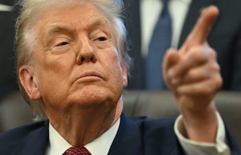 Donald Trump, presidente de Estados Unidos.