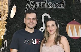 Silvia Oviedo y Ricardo Gauto.