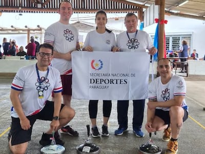 El seleccionado masculino de Paraguay logró una histórica medalla de bronce en la X Copa América de Ice Stock, disputada en Santa Cruz do Sul, estado de Rio Grande do Sul, Brasil