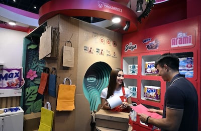 Yaguarete Tissue presentó sus productos de uso sanitario.