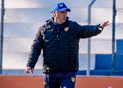 Hernán Rodrigo López Mora (48 años), director técnico del Sportivo Luqueño.
