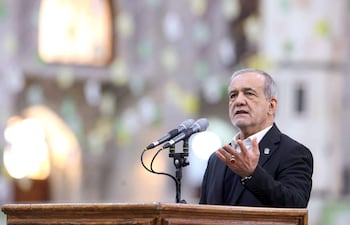 Masoud Pezeshkian, presidente de Irán.