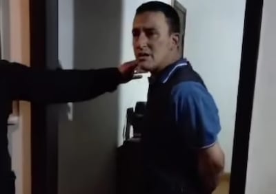 Jorge Cabral Rojas, procesado supuestamente por agredir a un suboficial de la Policía Nacional.