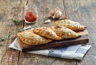 Empanadas al horno.
