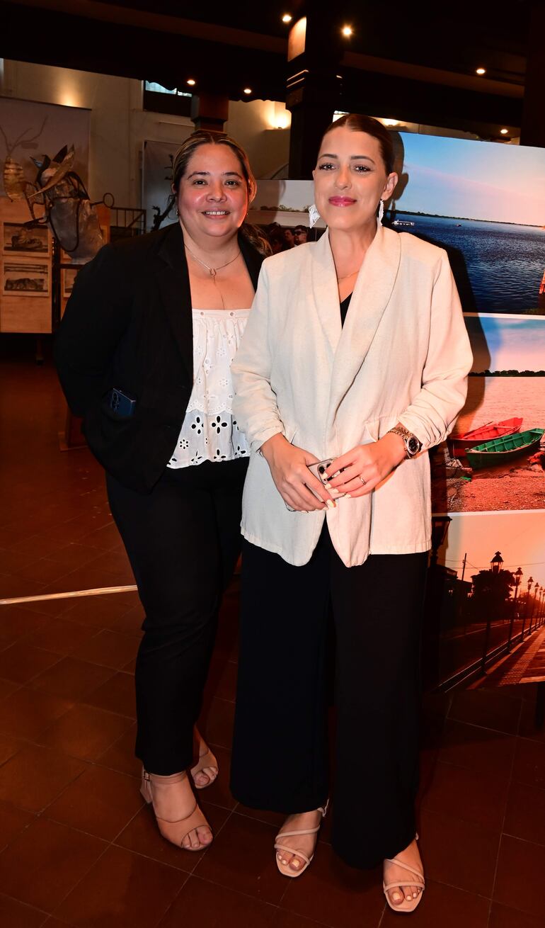 Matilde Vera y Gabriela Florentín.