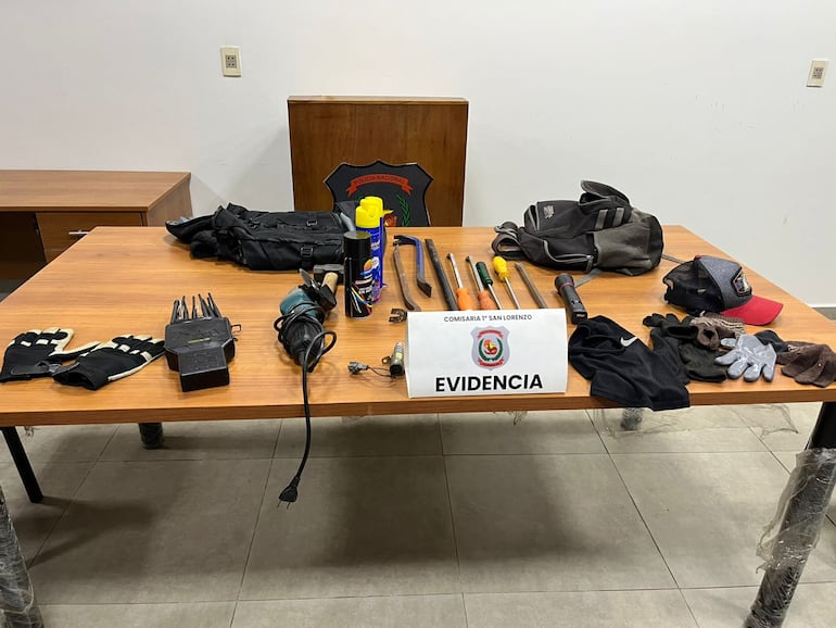San Lorenzo: tras persecución, un hombre cae con equipos para cometer hurtos