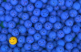 Imagen referencial sobre el "Blue Monday". El tercer lunes de enero es conocido como el día más triste del año.