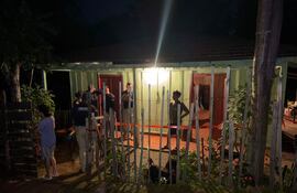 vdb La vivienda donde ocurrió el crimen