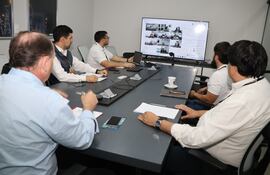 Reunión sobre energías renovables de Itaipú.