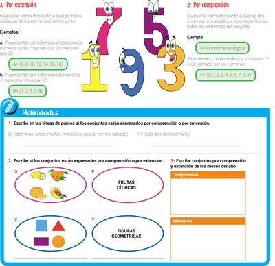 Determinación de conjuntos