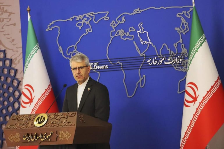 Ismail Bagaei, portavoz del Ministerio de Exteriores de Irán.