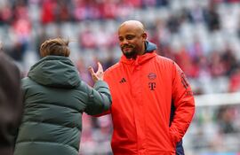 Vincent Kompany, entrenador del Bayern Múnich.