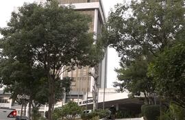 Fachada principal de la Municipalidad de Asunción.