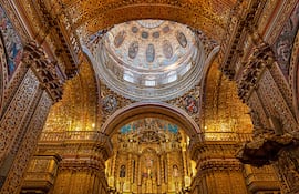 Iglesia de la Compañía de Jesús, Quito, Ecuador.