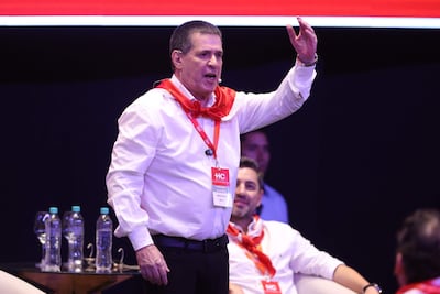 El expresidente y líder del Partido Colorado, Horacio Cartes.