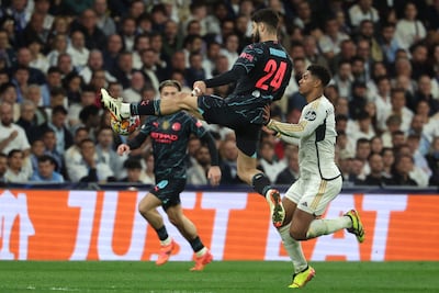 Real Madrid y Manchester City empataron 3-3 con golazos en el Bernabéu