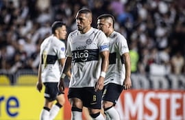 El paraguayo Richard Ortiz, futbolista de Olimpia.