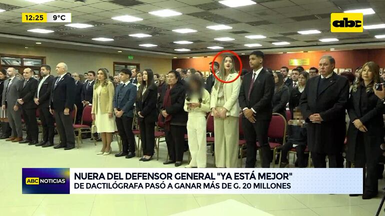 Video: nuera del defensor general “ya está mejor” - ABC Noticias - ABC ...